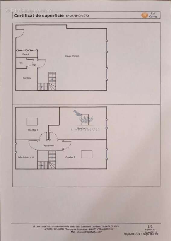 Appartement à LIERGUES