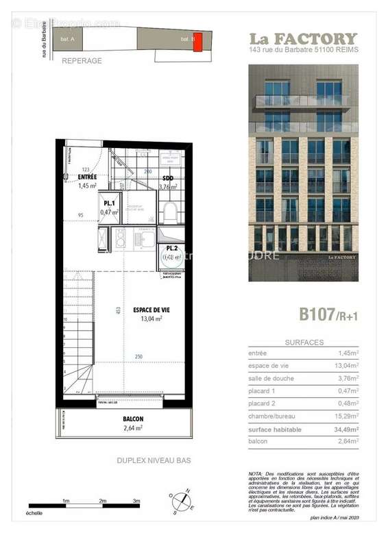 Appartement à REIMS