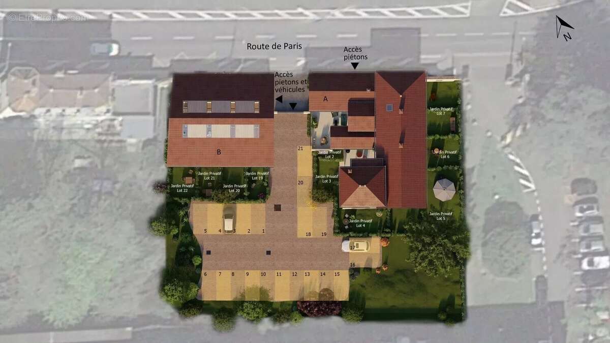 Appartement à TASSIN-LA-DEMI-LUNE