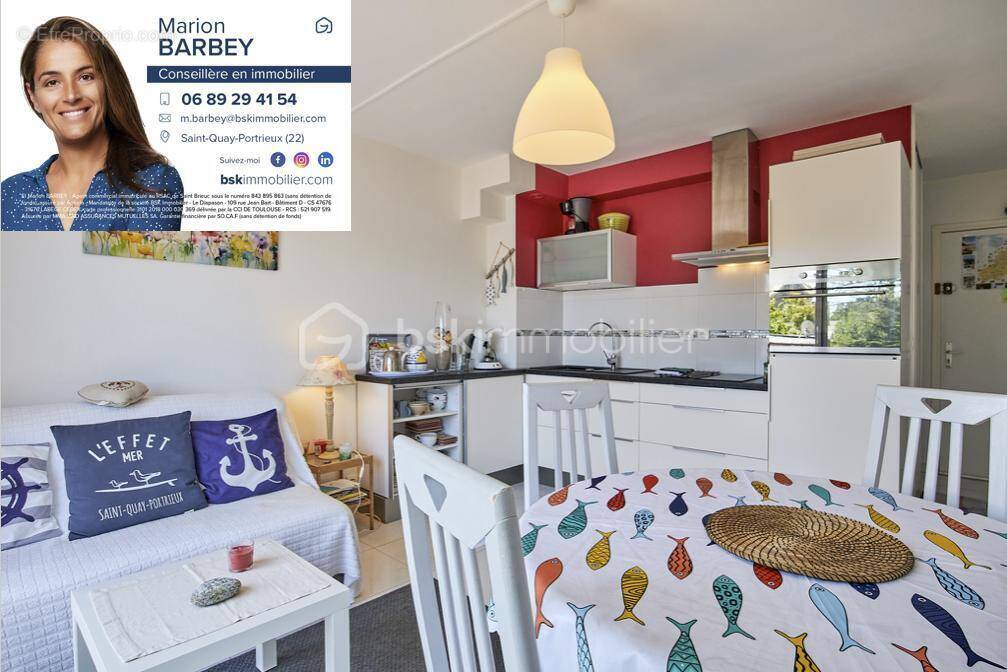 Appartement à SAINT-QUAY-PORTRIEUX