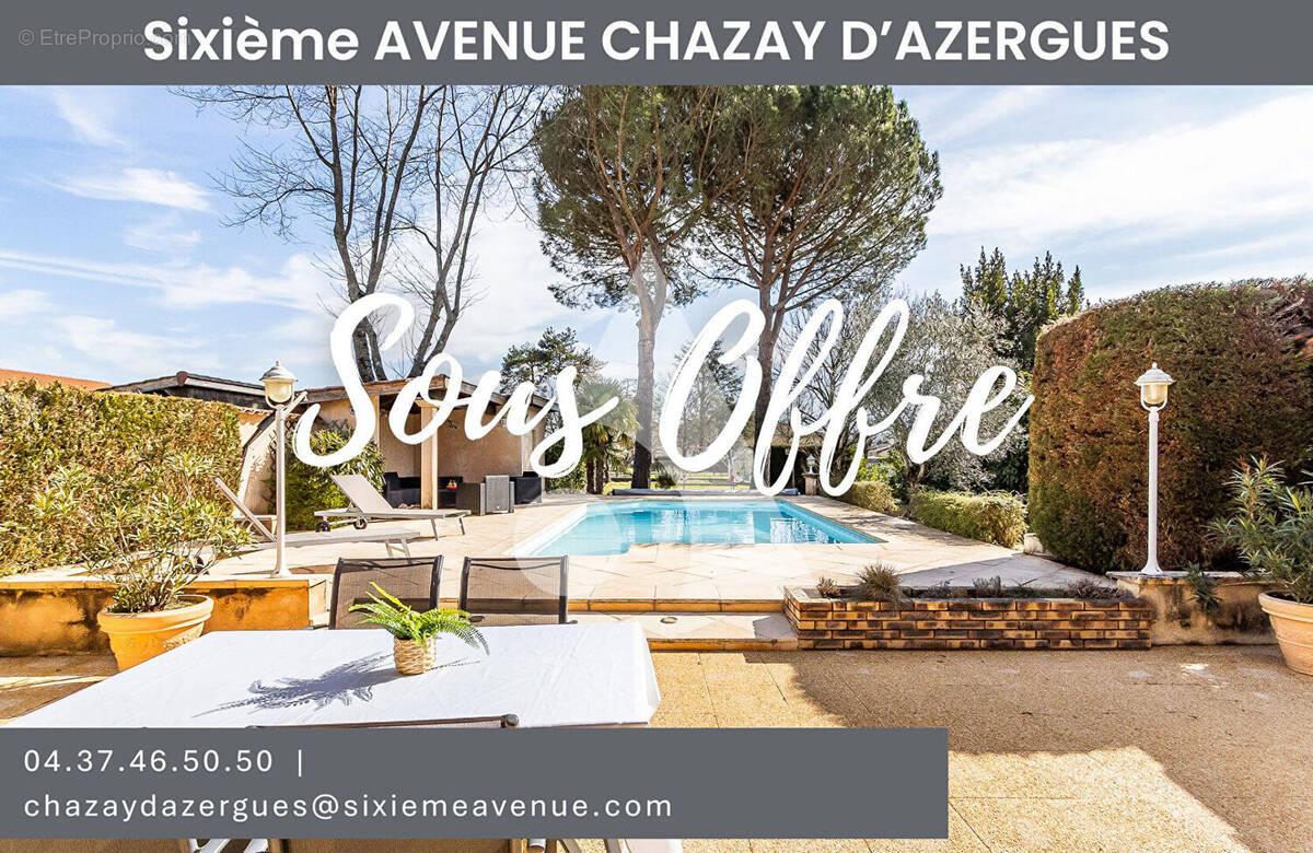 Maison à CHAZAY-D&#039;AZERGUES