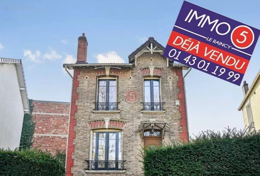Maison à LE RAINCY