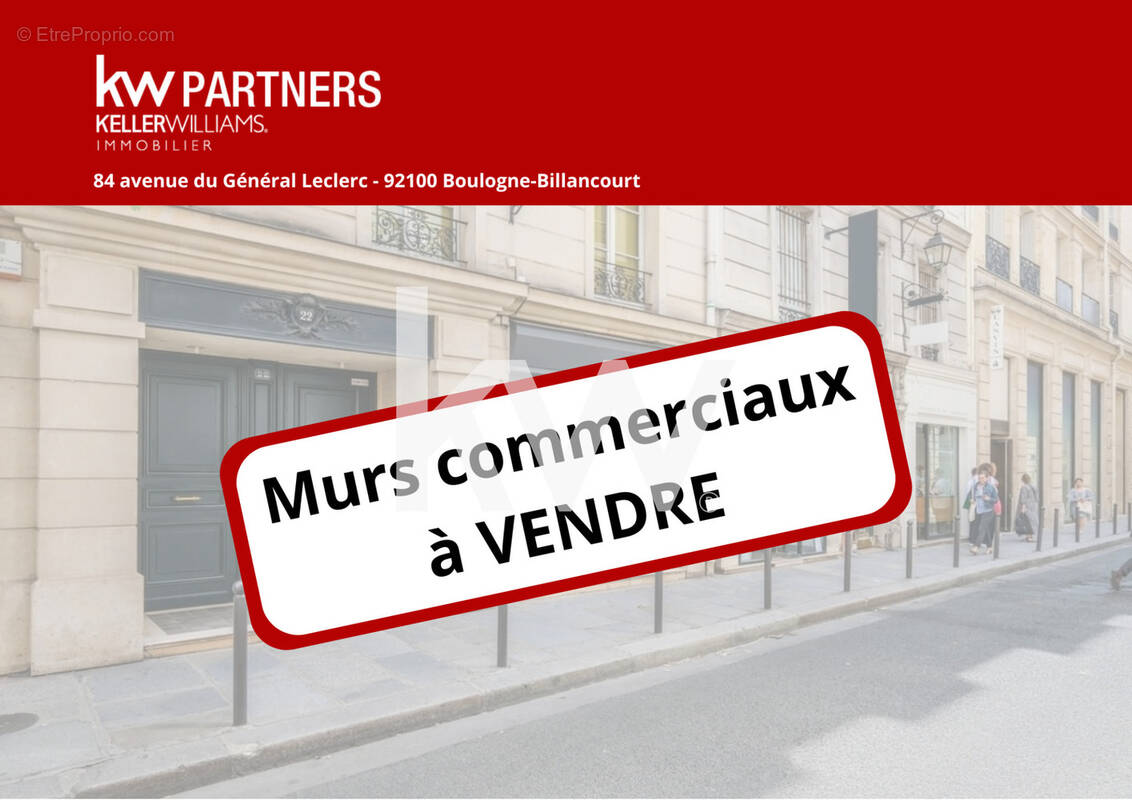 Commerce à BOULOGNE-BILLANCOURT