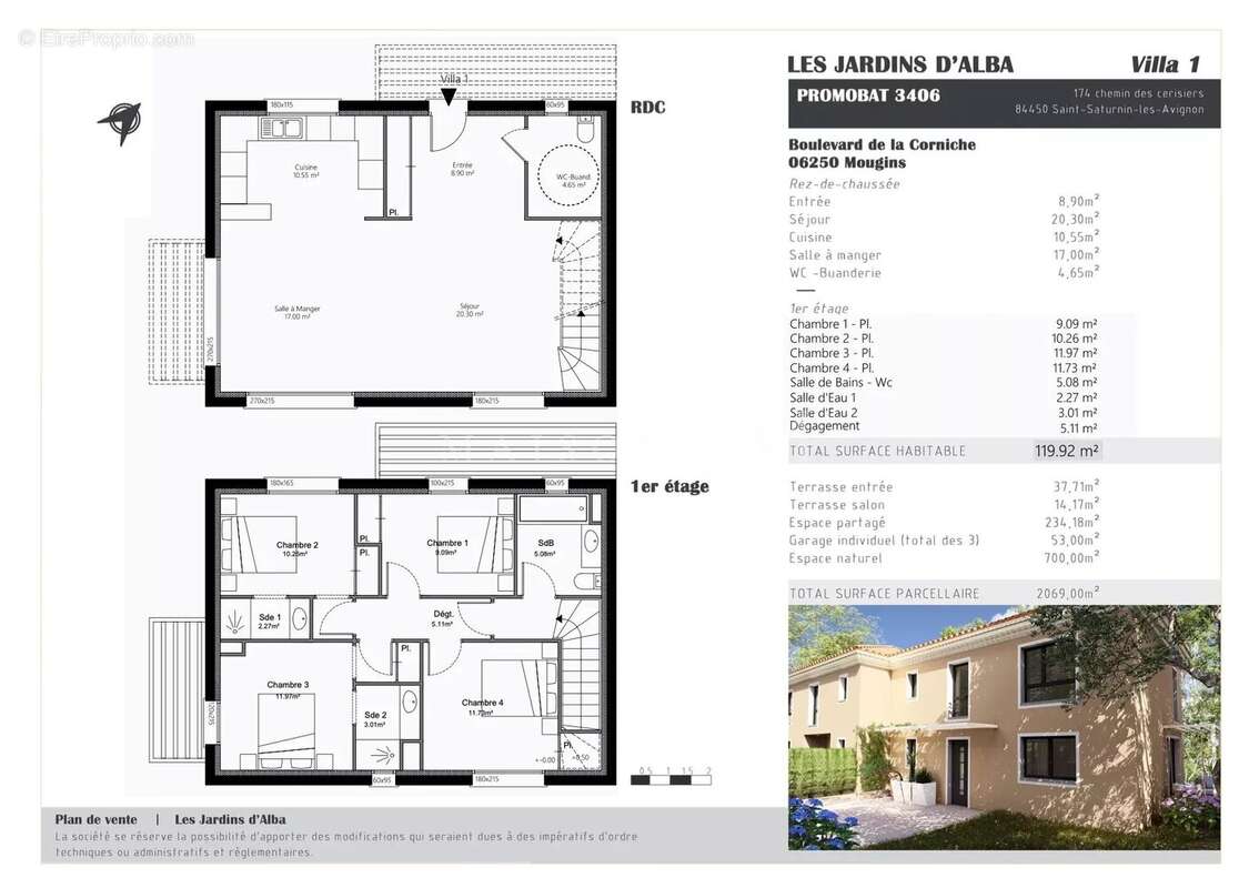 Maison à MOUGINS