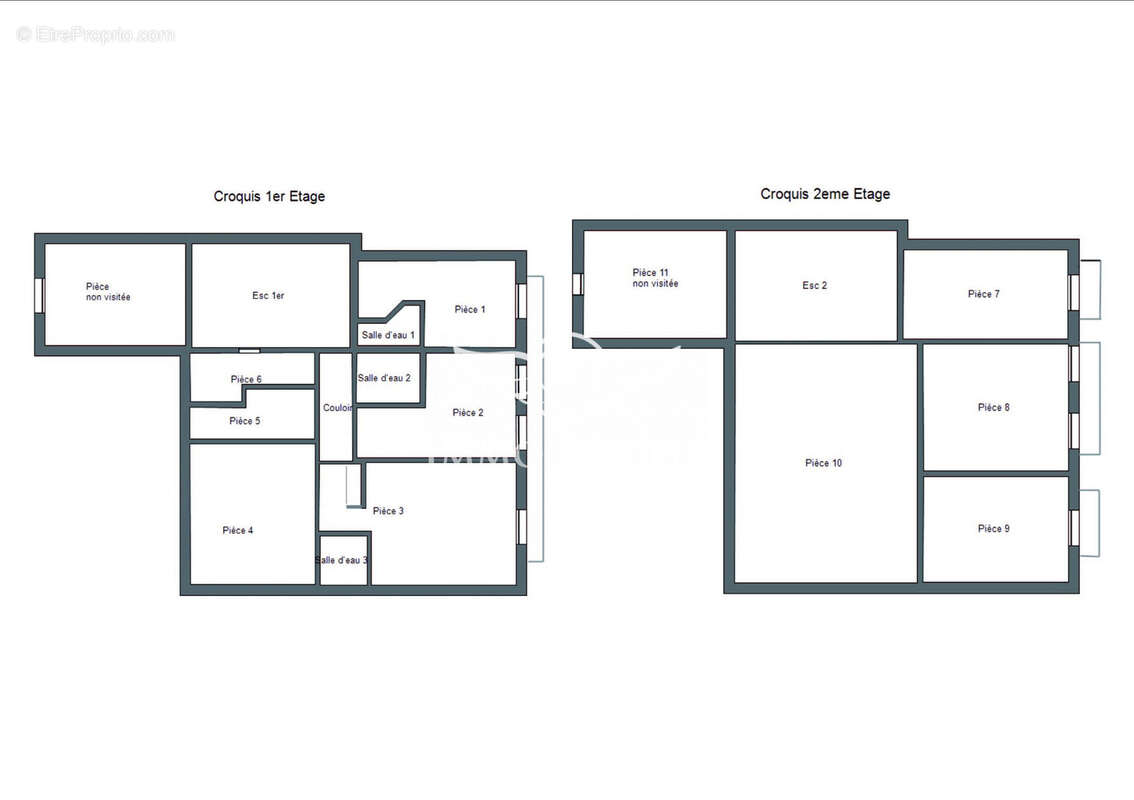 plan plateaux - Appartement à SAINT-JEAN-DE-FOS