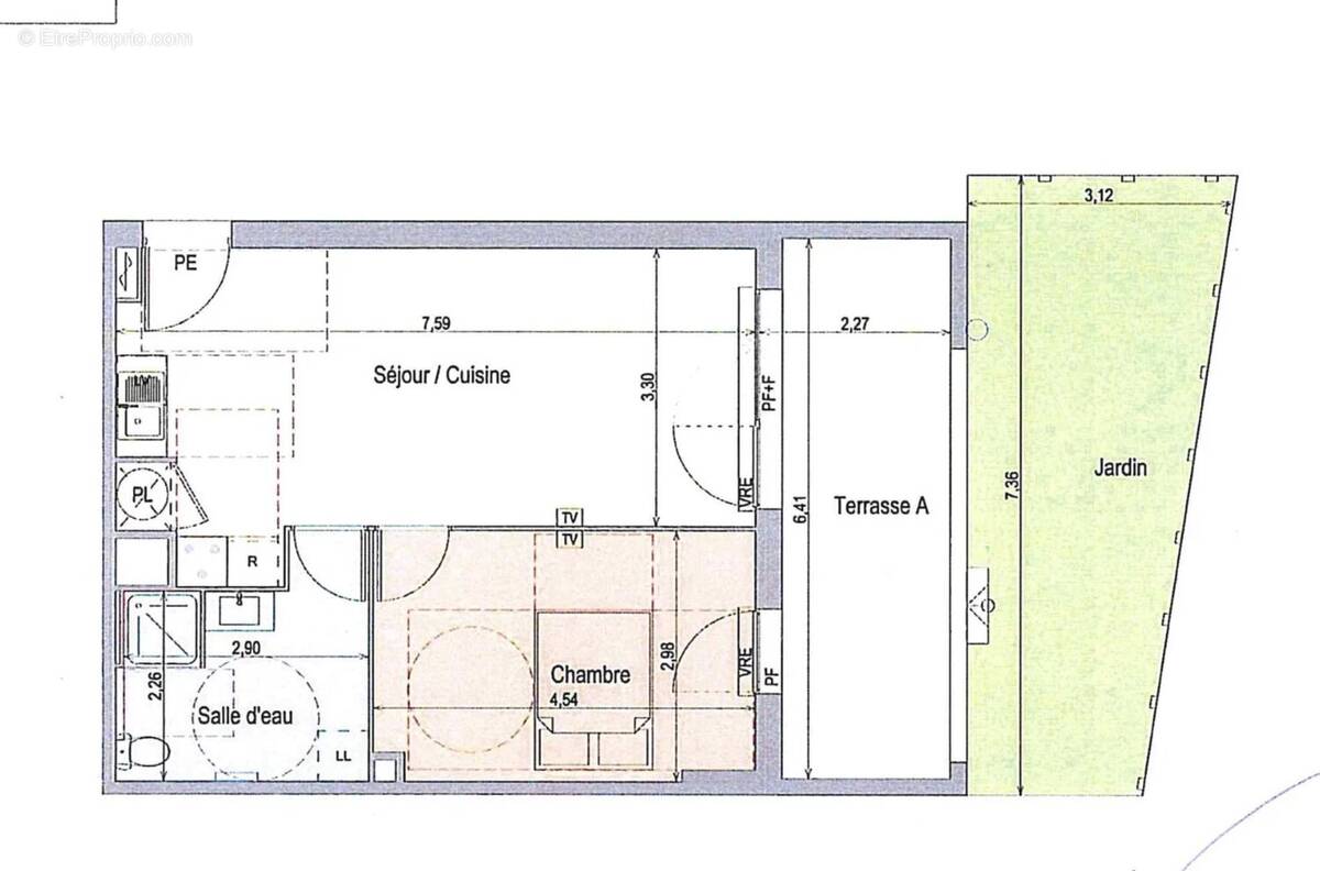 Appartement à LANGLADE
