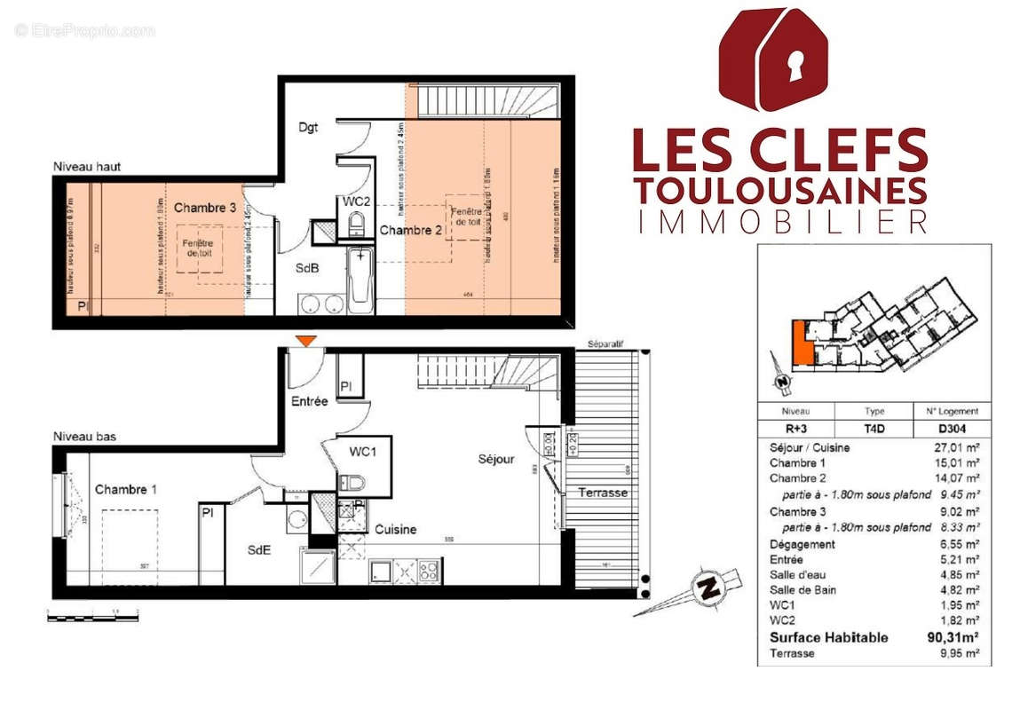 Appartement à CASTANET-TOLOSAN