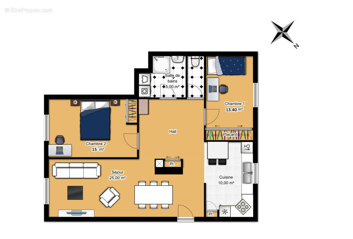 Appartement à LYON-3E