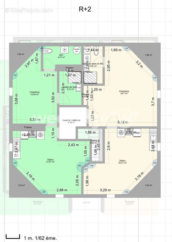 Appartement à TOURNEFEUILLE