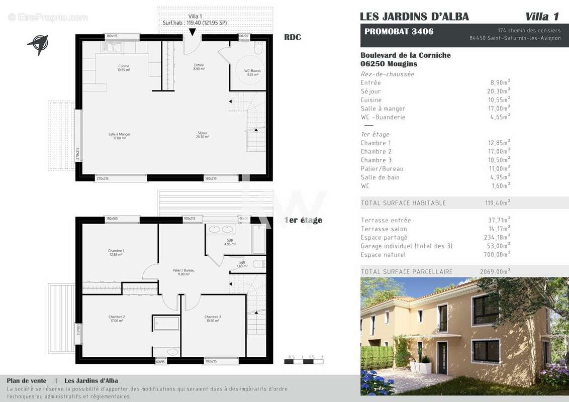Maison à MOUGINS