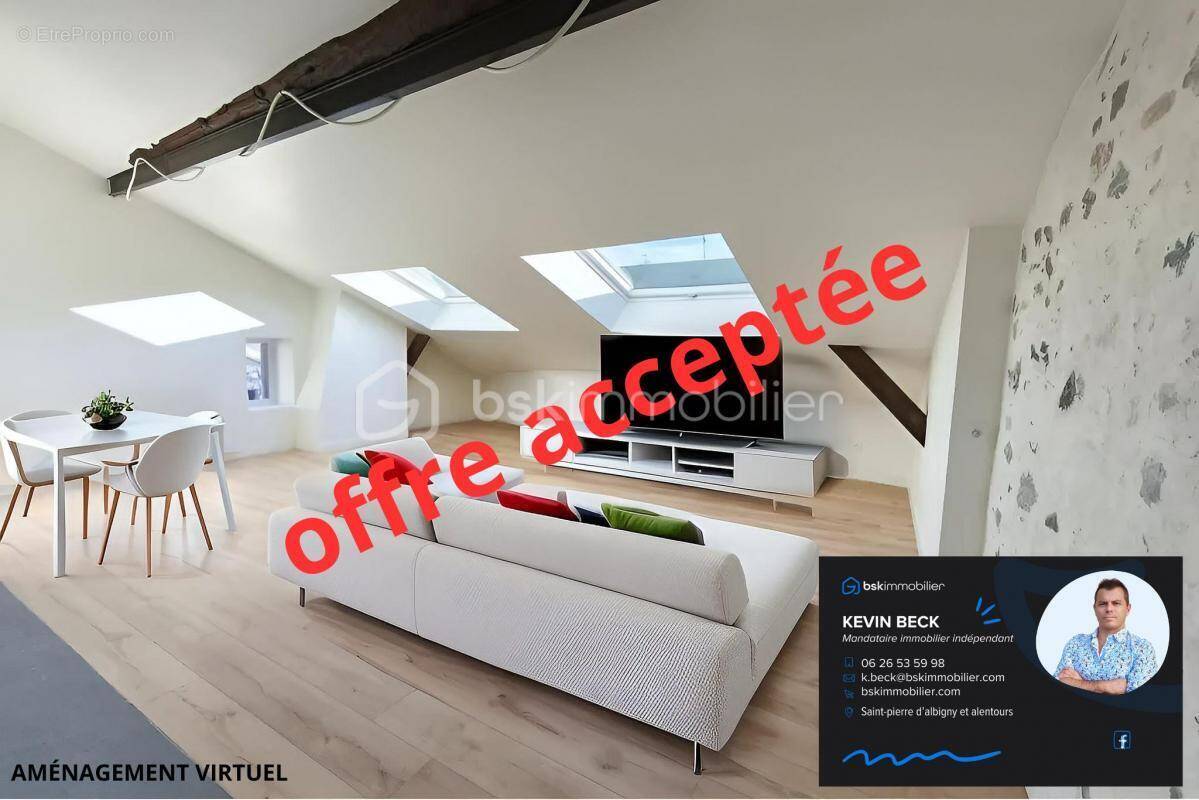 Appartement à SAINT-PIERRE-D&#039;ALBIGNY