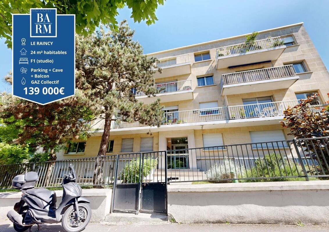 Appartement à LE RAINCY