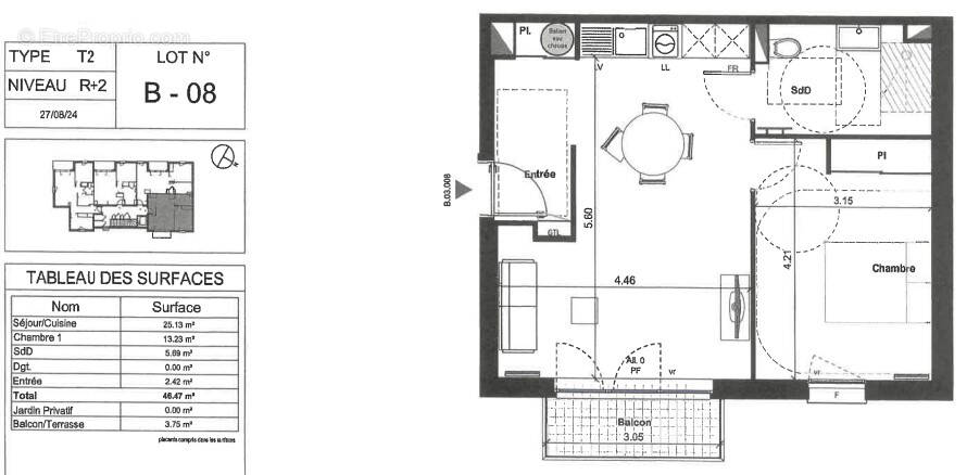 Appartement à MONTIVILLIERS