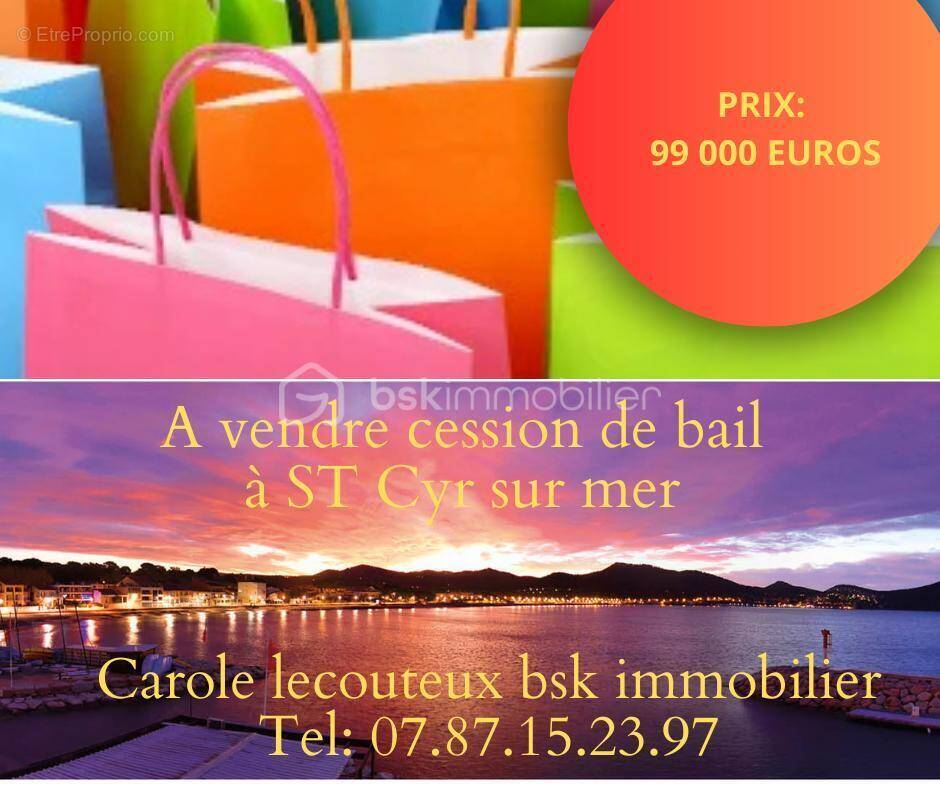 Commerce à SAINT-CYR-SUR-MER