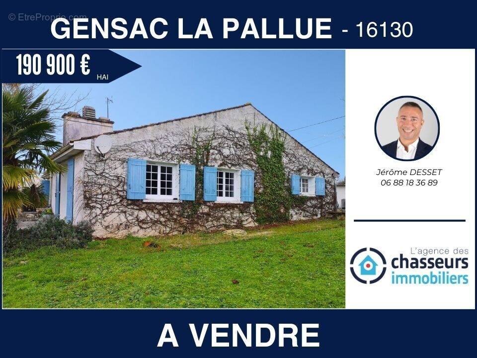 Maison à GENSAC-LA-PALLUE