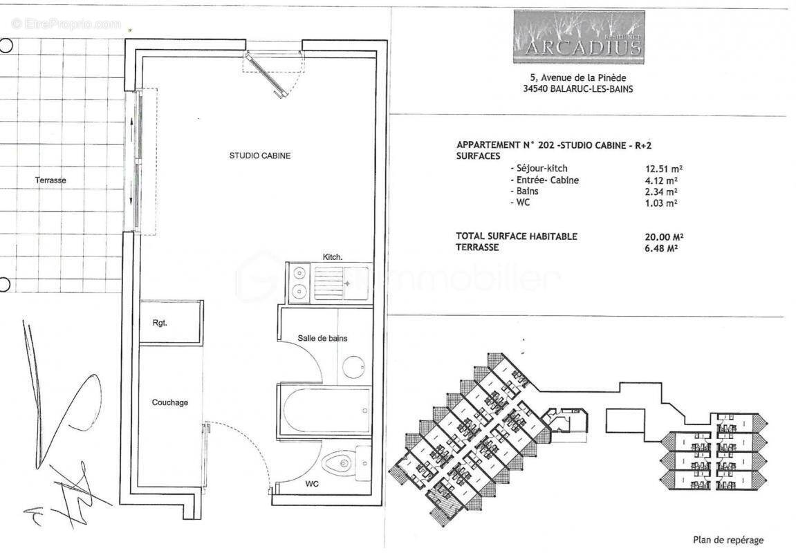 Appartement à BALARUC-LES-BAINS