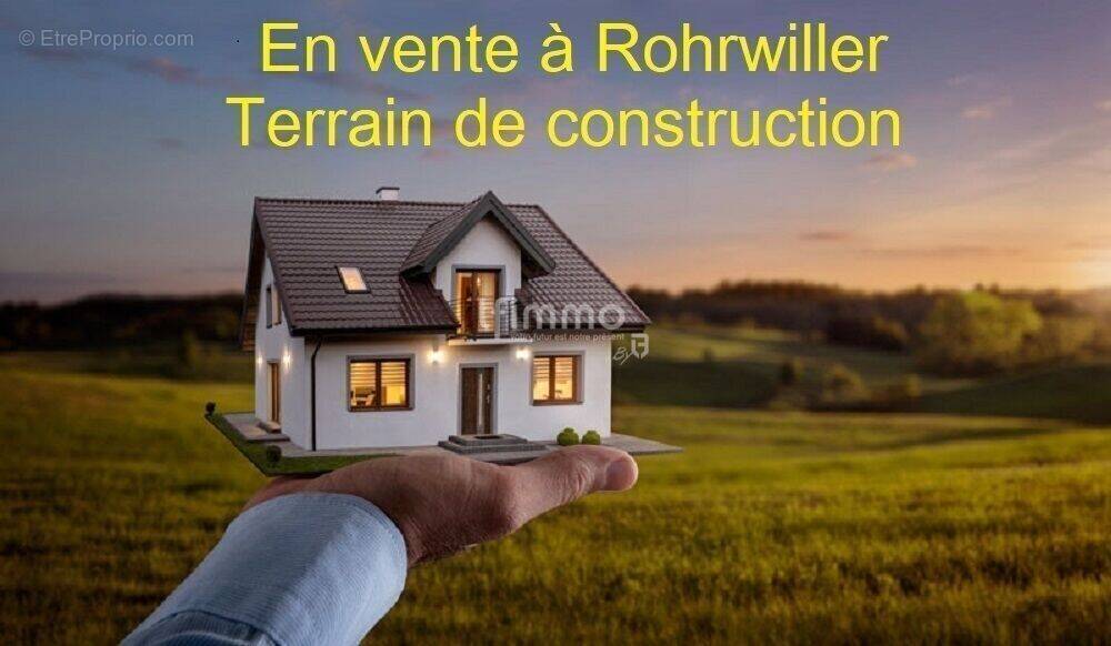 Terrain à ROHRWILLER