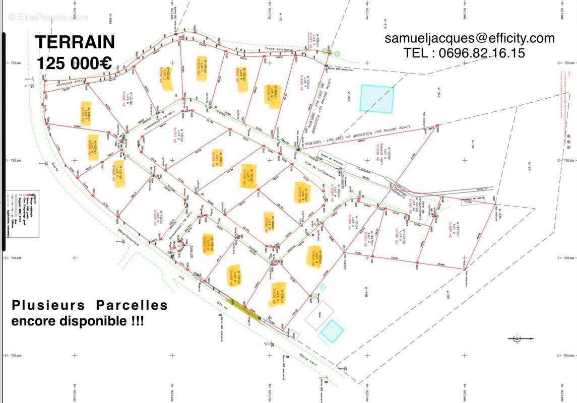 Terrain à DUCOS