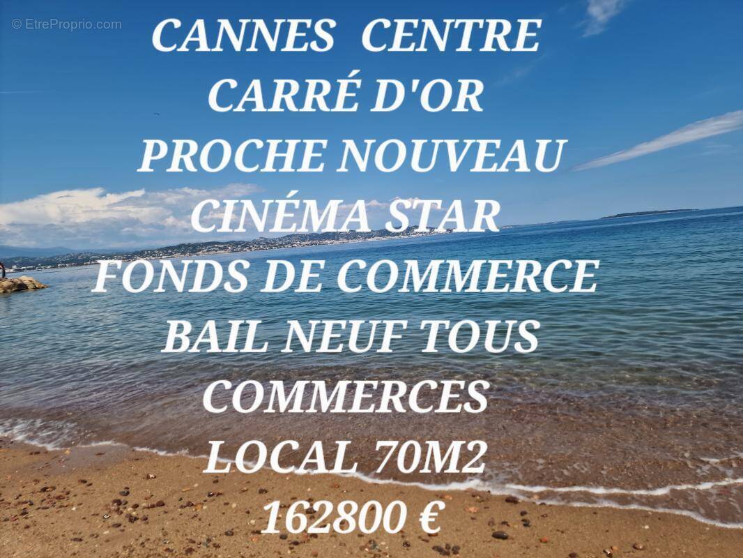 Commerce à CANNES