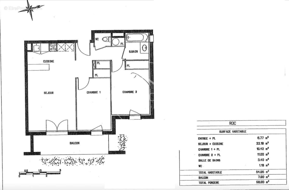 Appartement à LANGON