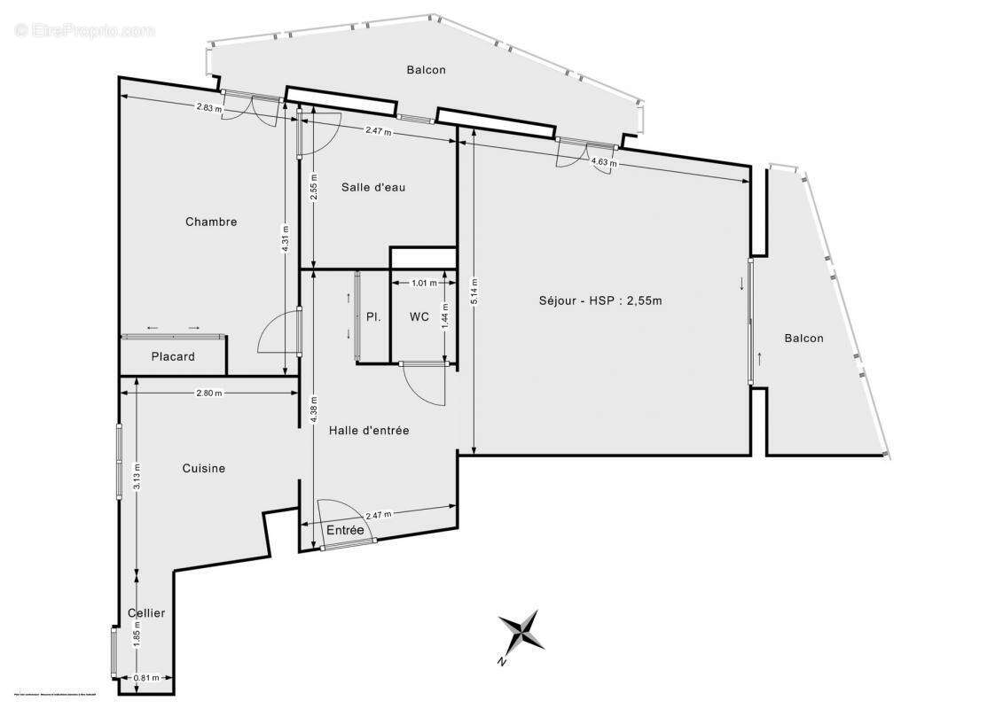 Appartement à LE CANNET