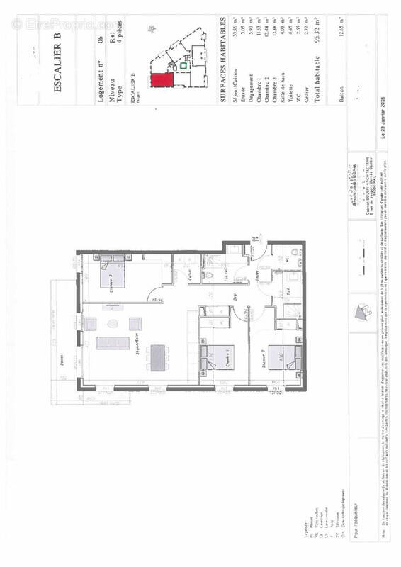 Appartement à LAROIN
