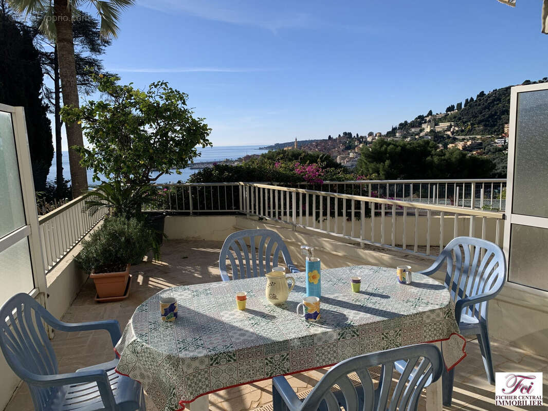 Appartement à MENTON