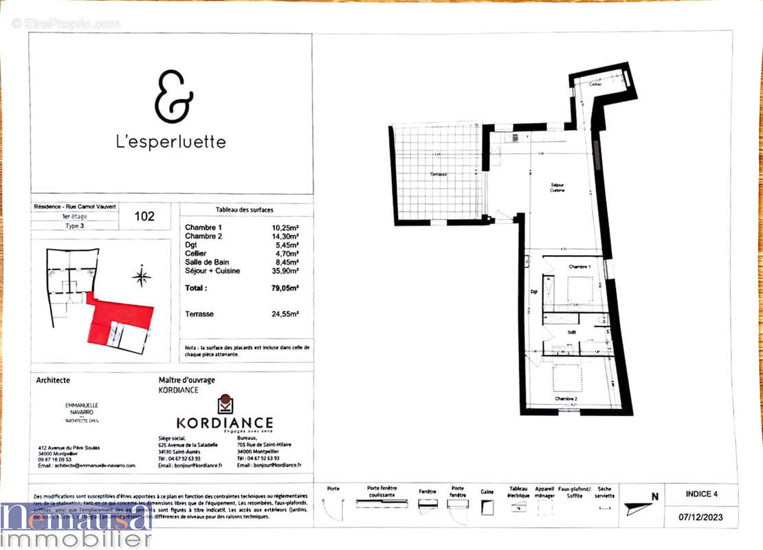Appartement à VAUVERT