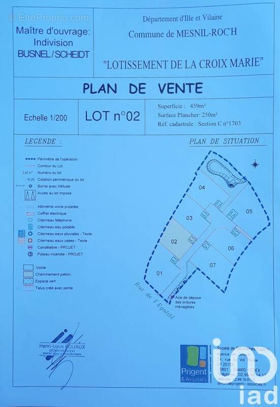 Photo 1 - Terrain à PLESDER