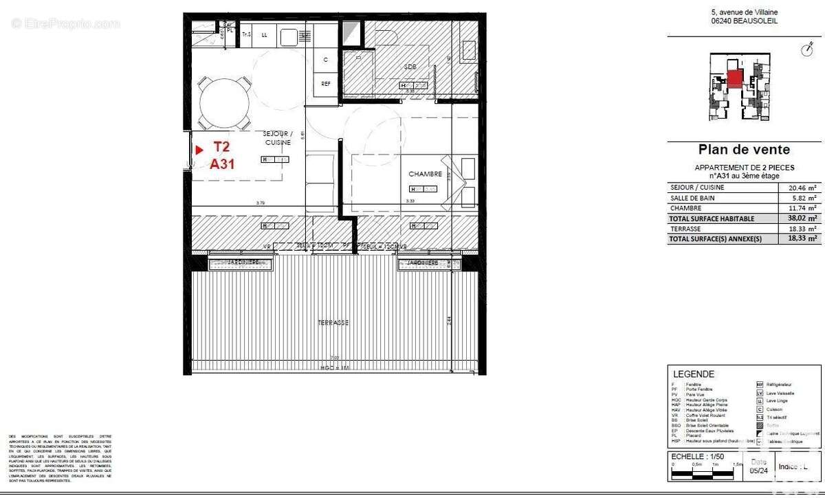 Photo 2 - Appartement à BEAUSOLEIL