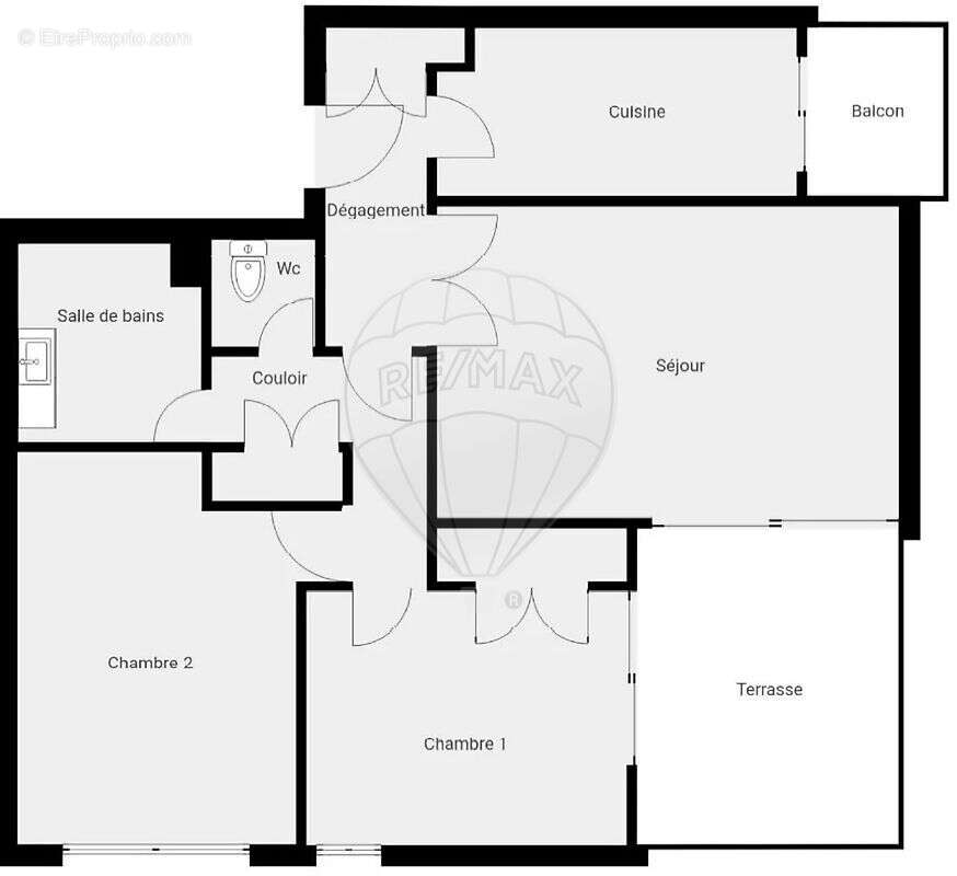 Appartement à VALLAURIS
