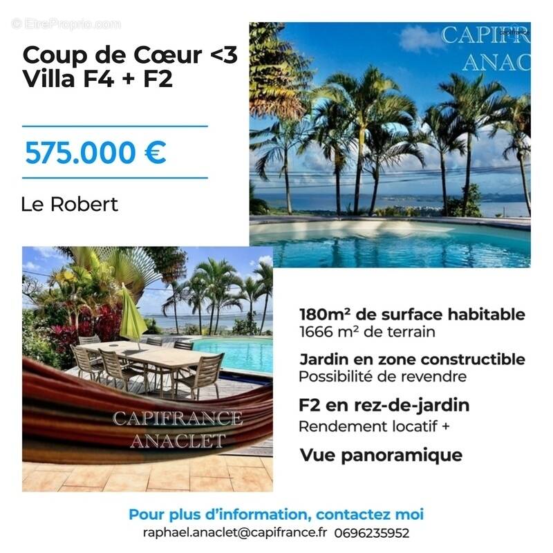 Maison à LE ROBERT