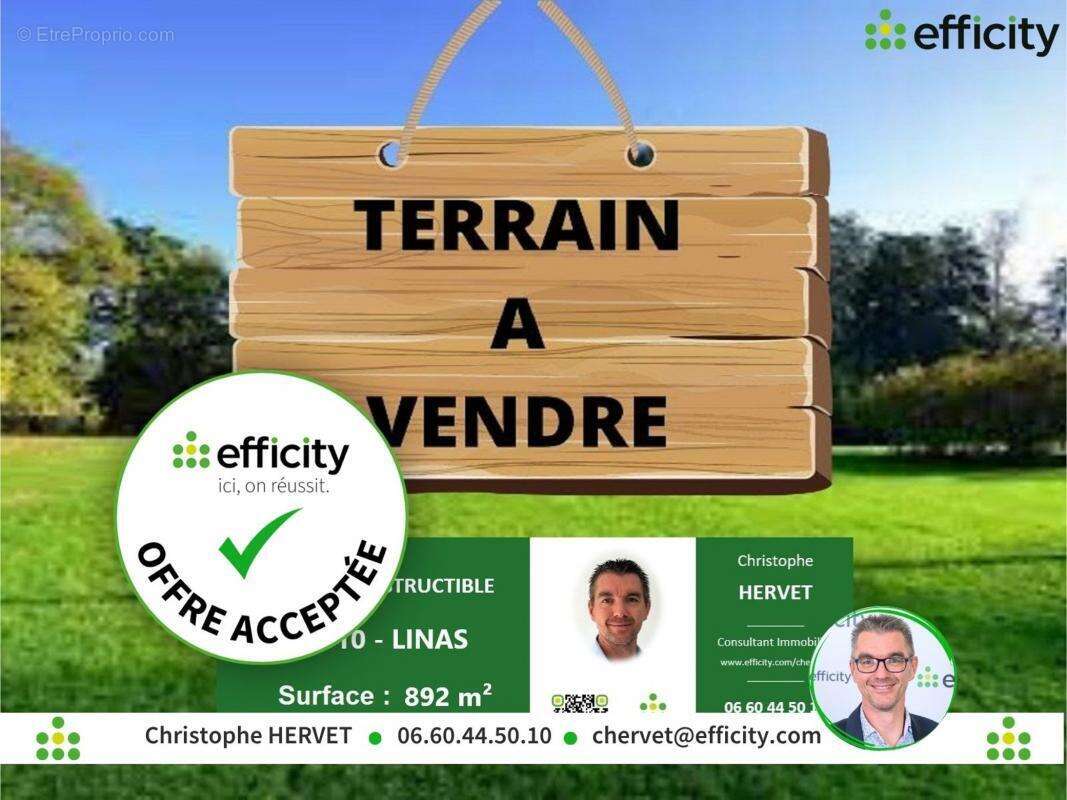 Terrain à LINAS