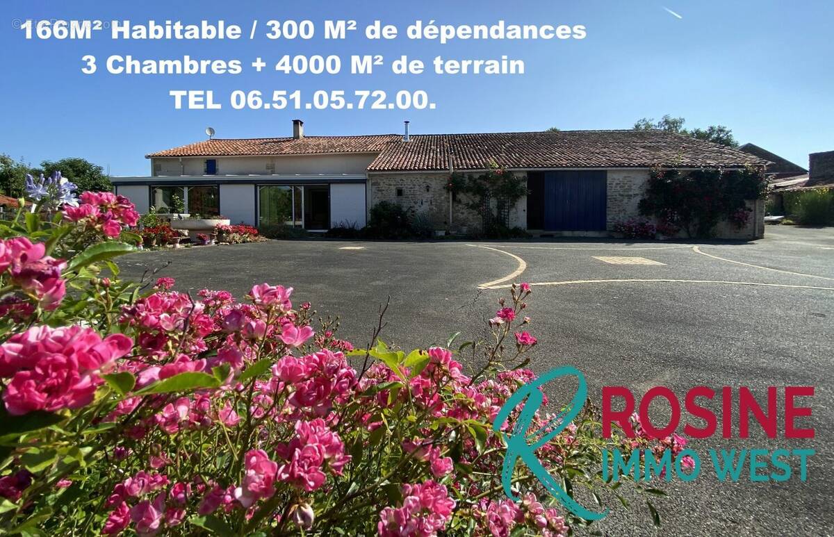 Maison à LA CHATAIGNERAIE