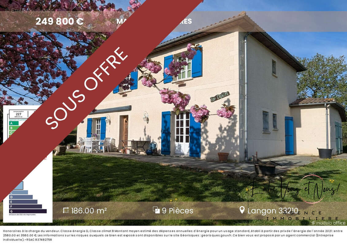 Maison à LANGON