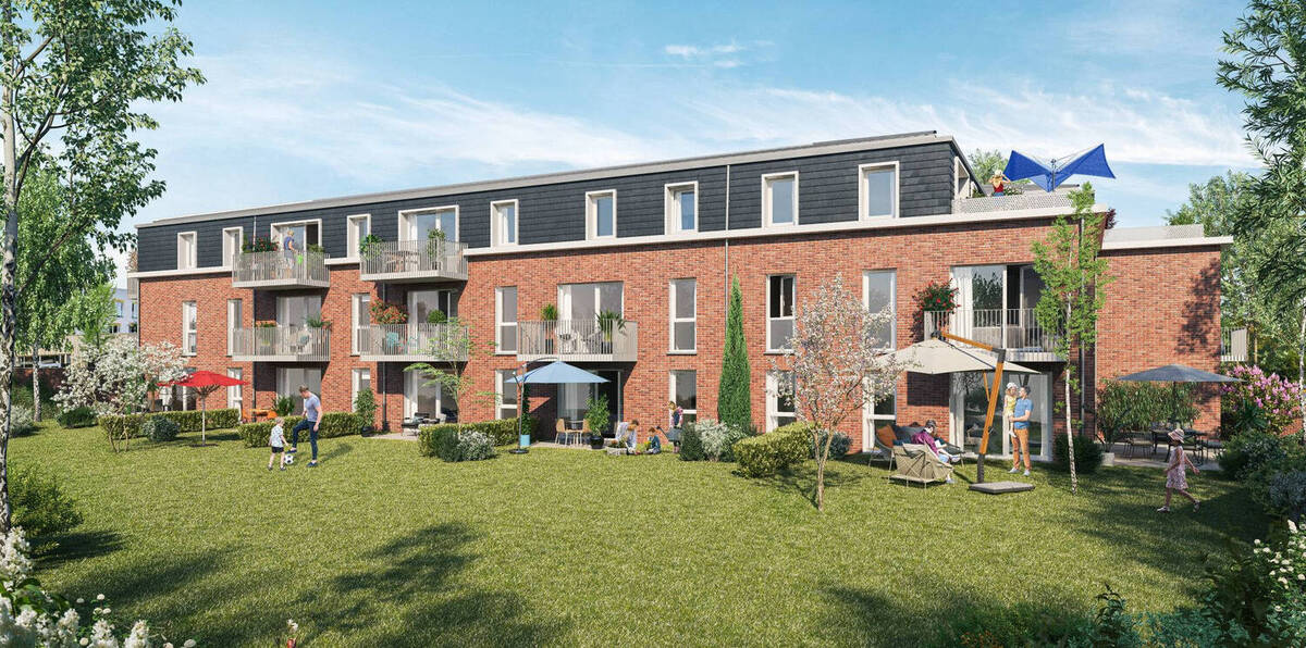 Hem éco-quartier proche bourg à Hem